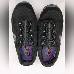 Skechers Comfy Lightweight Casual Black Athletic Shoes (#2)